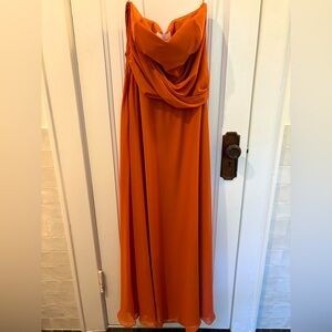 Birdy Grey Kira Bridesmaid Dress - Terracotta